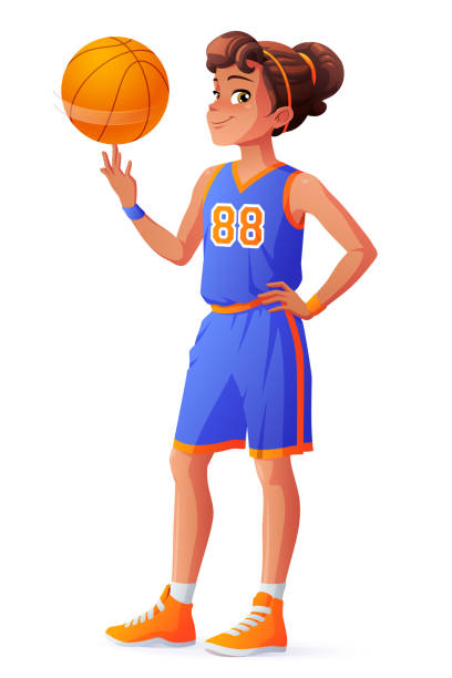 Basketball Clip Art Girl 20 Free Cliparts Download Images On