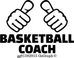 Basketball Coach Clip Art.