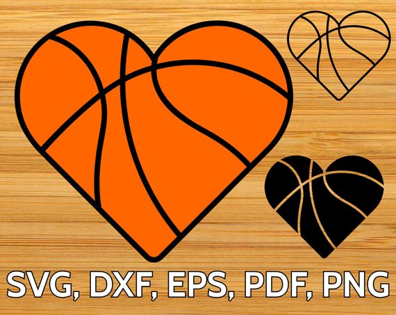 Heart shaped basketball clipart 3 » Clipart Station.