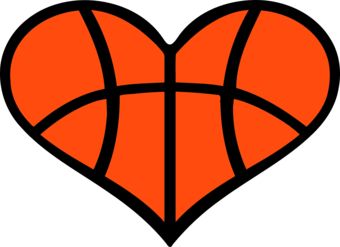 Download basketball heart clipart black and white 20 free Cliparts ...