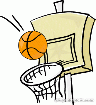 Basketball Hoop Clipart.