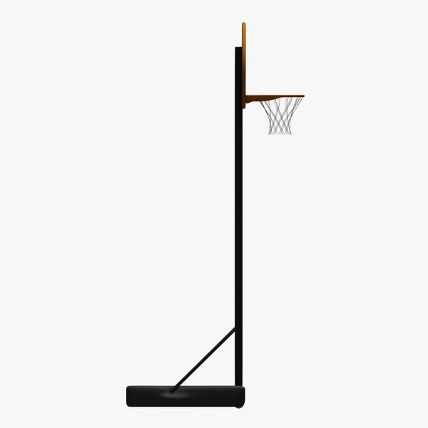 Basketball Hoop Side View Clipart.