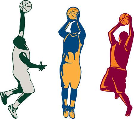 Basketball player shooting clipart 6 » Clipart Station.