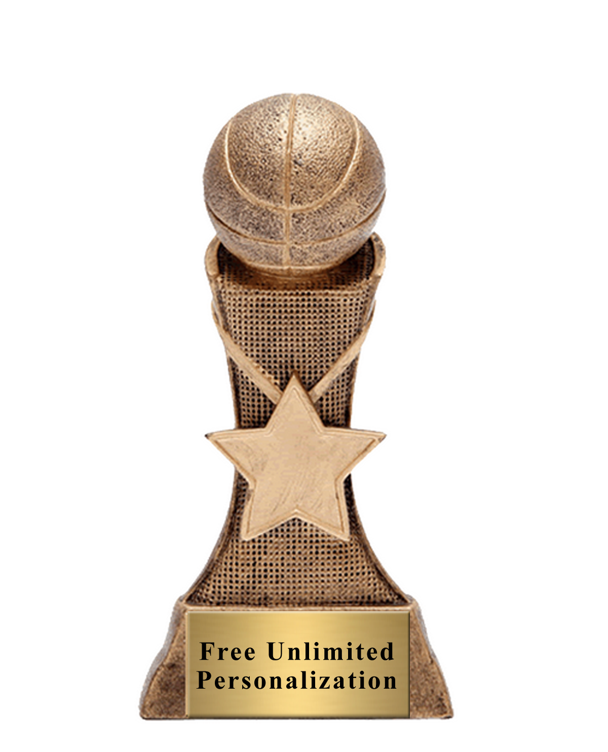 Triumph Star Basketball Trophy.