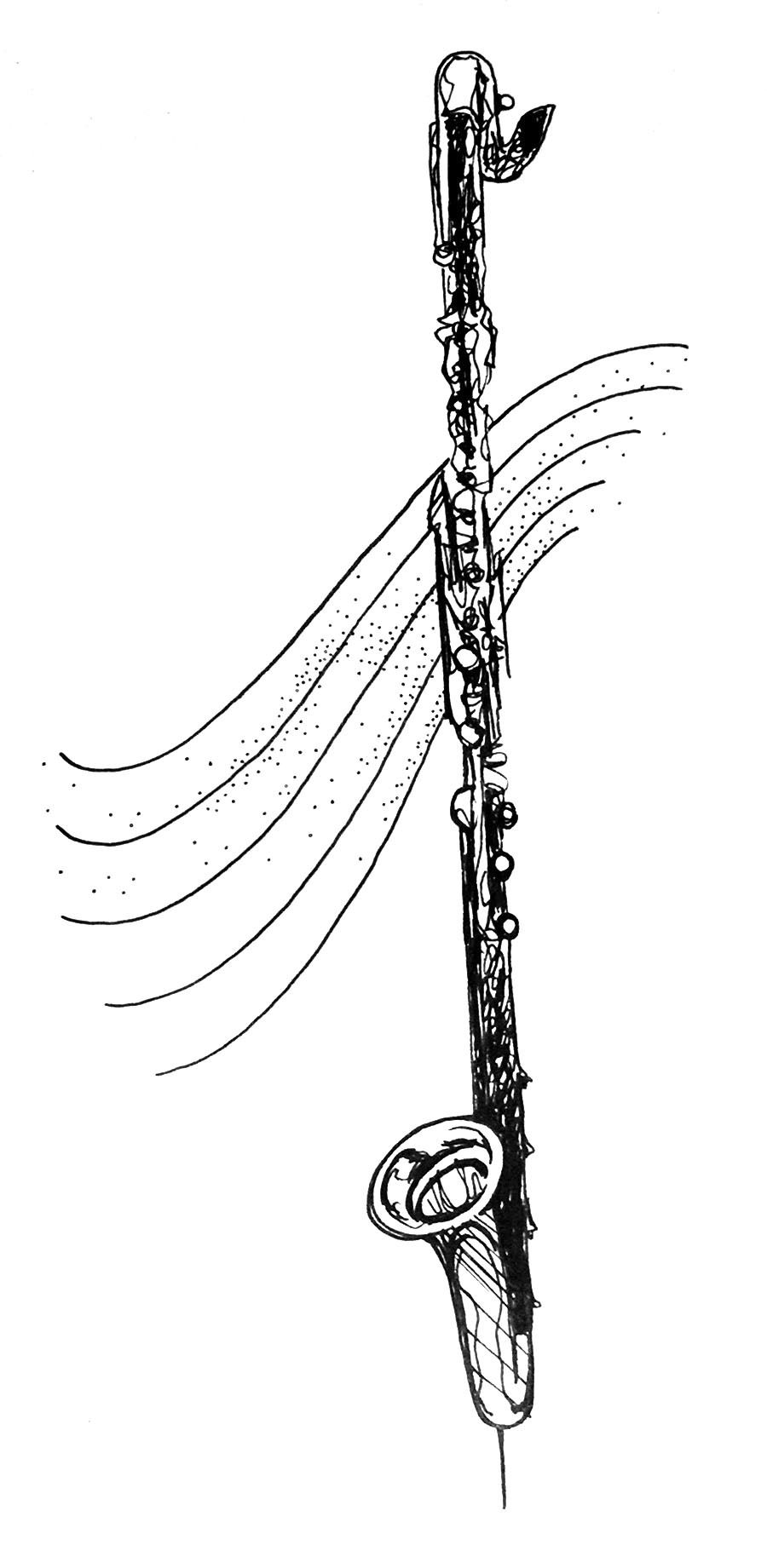 bass clarinet clipart coloring page 10 free Cliparts | Download images