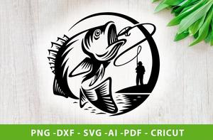 Download bass fish logo 10 free Cliparts | Download images on ...