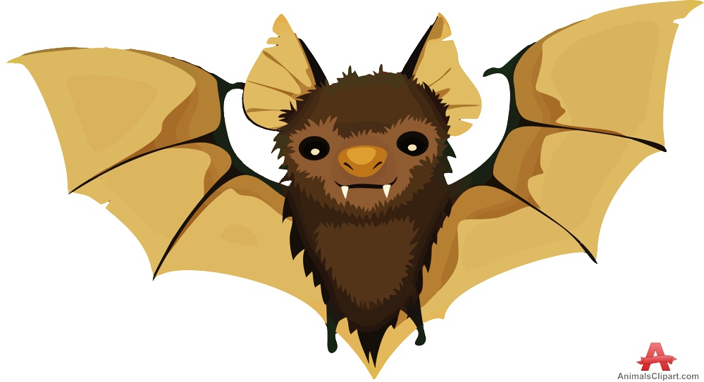 8369 Bat free clipart.