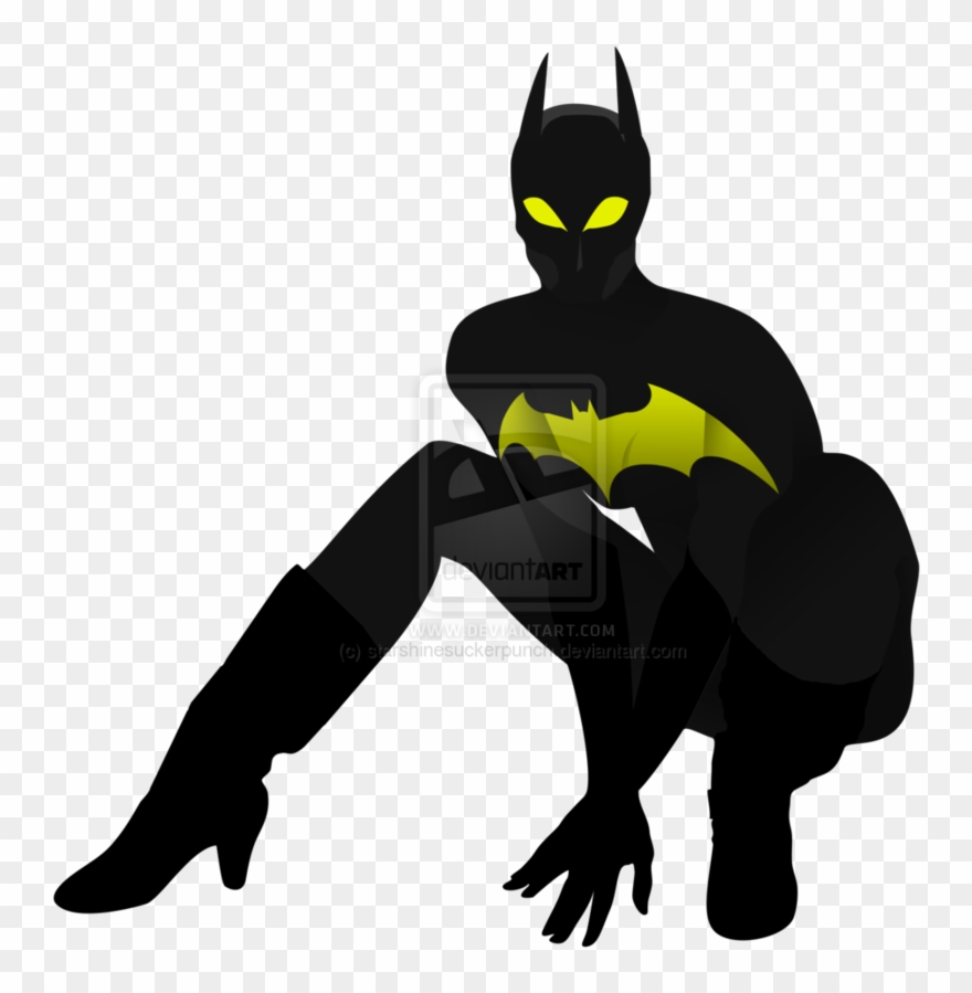 Juxtaposition Clipart Batgirl Vectorized Clip Art By.