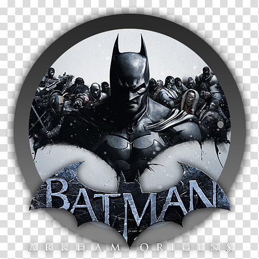 Batman Arkham Origins Icon transparent background PNG clipart.