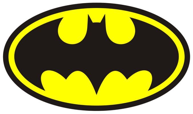 Batman running paint logo clipart images gallery for Free.