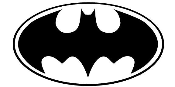 batman logo clipart black and white 20 free Cliparts | Download images ...