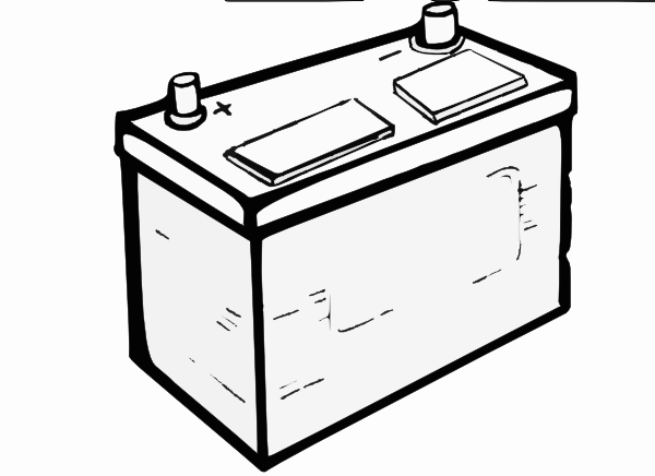 Free Battery Clipart Black And White, Download Free Clip Art.