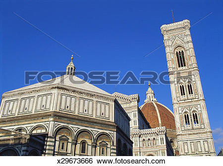 Stock Images of battistero, Florence, Italy x29673666.