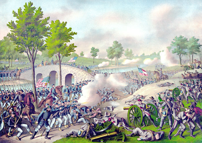 MR. HALL'S AMERICAN HISTORY CLASS: The Battle of Antietam.