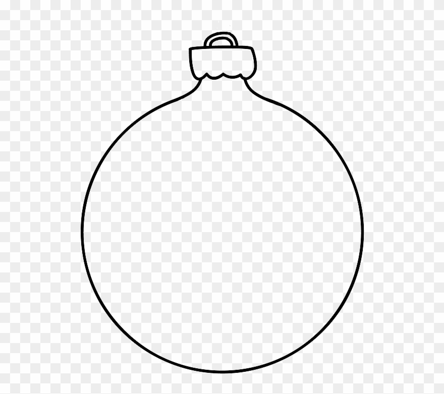 Christmas Bauble Template Printable Christmas Bauble.