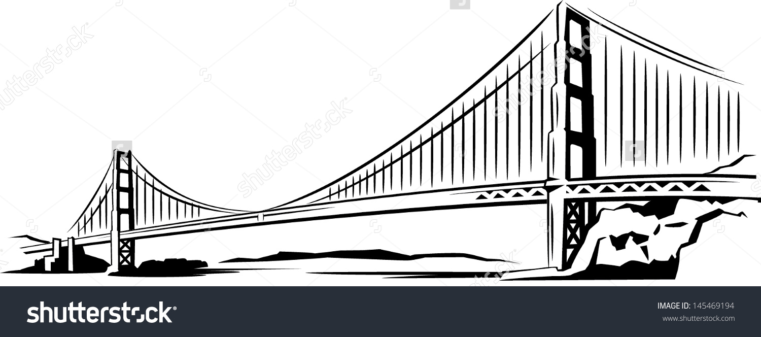 Bay Bridge Clip Art.