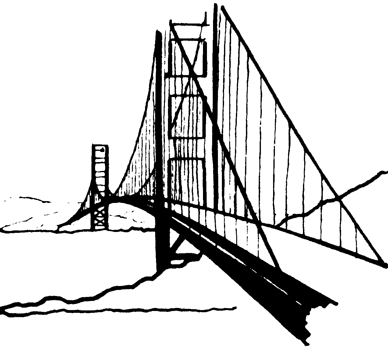 Bay Bridge Clip Art.