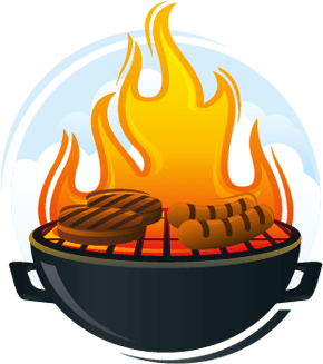 Bbq Clipart transparent PNG.