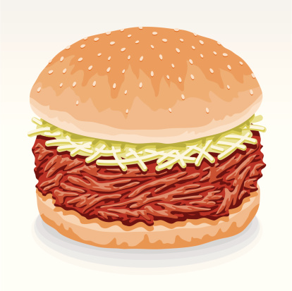 pulled pork sandwich clipart 10 free Cliparts | Download images on ...