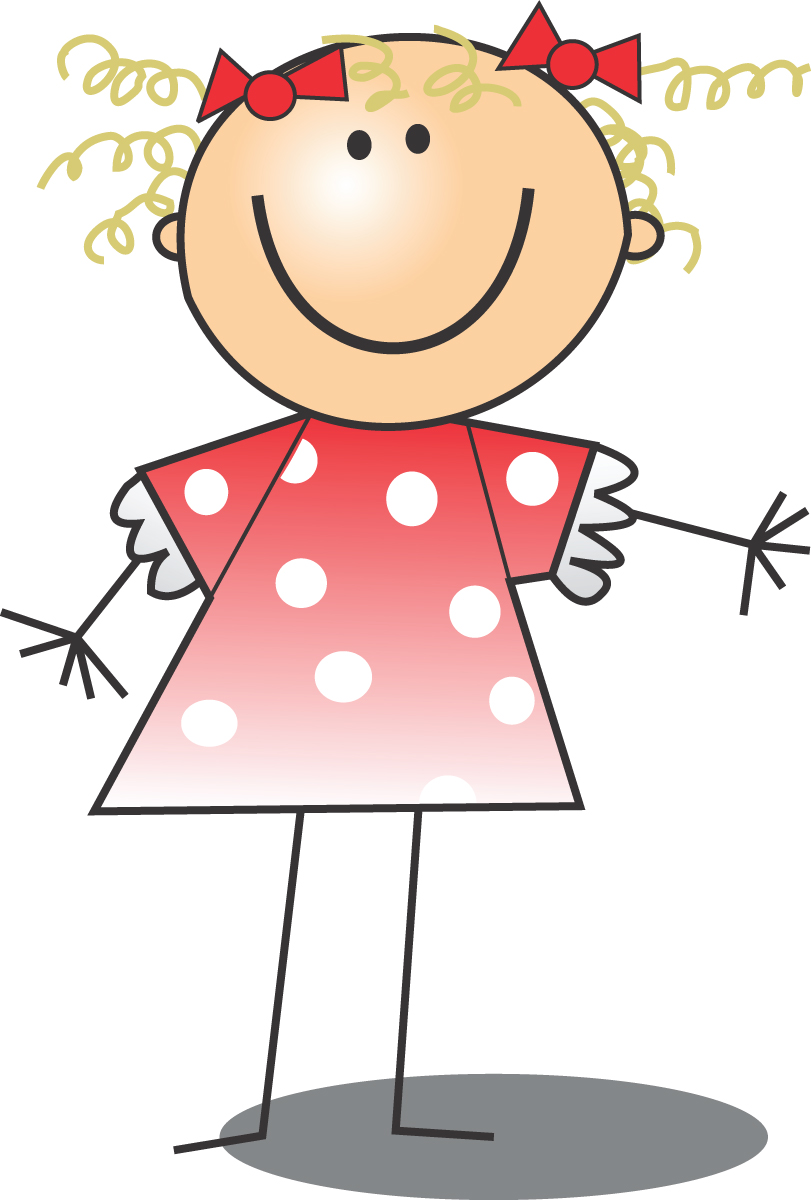 Free clip art pictures of girls.