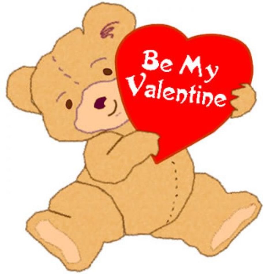 Be My Valentine Pixels Thoughts & Words clipart free image.