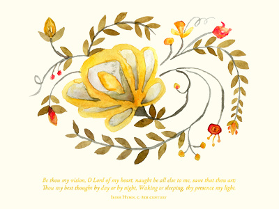 be thou my vision by Kate Whitley on Dribbble.