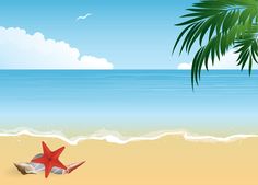 Beach backgrounds clipart » Clipart Station.