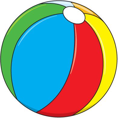 Free Beach Ball Clip Art Pictures.
