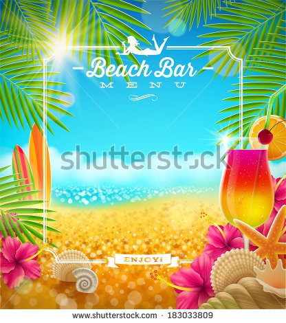 Beach Bar Stock Vectors, Images & Vector Art.