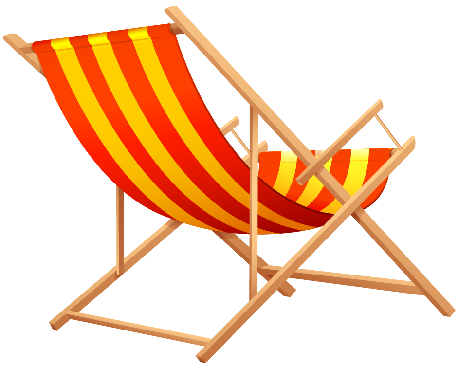 Beach Chair Clip Art.