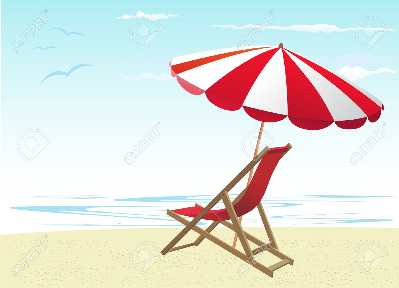 clipart beach chair and umbrella 20 free Cliparts | Download images on