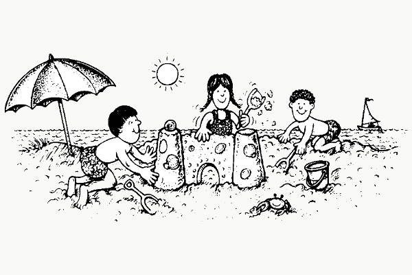 Beach Clipart Free Black And White 20 Free Cliparts Download Images On Clipground 2023