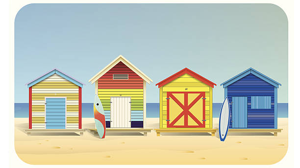 Beach House Clip Art 14 