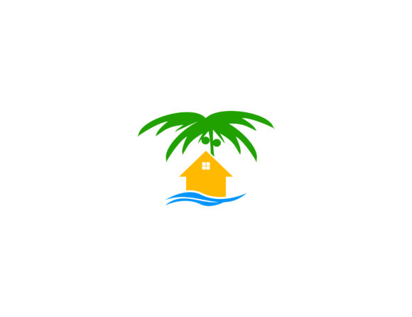 Beach house logo.