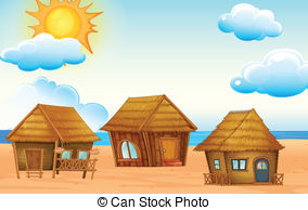 Beach hut Illustrations and Clipart. 447 Beach hut royalty free.