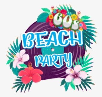 Free Beach Party Clip Art with No Background.