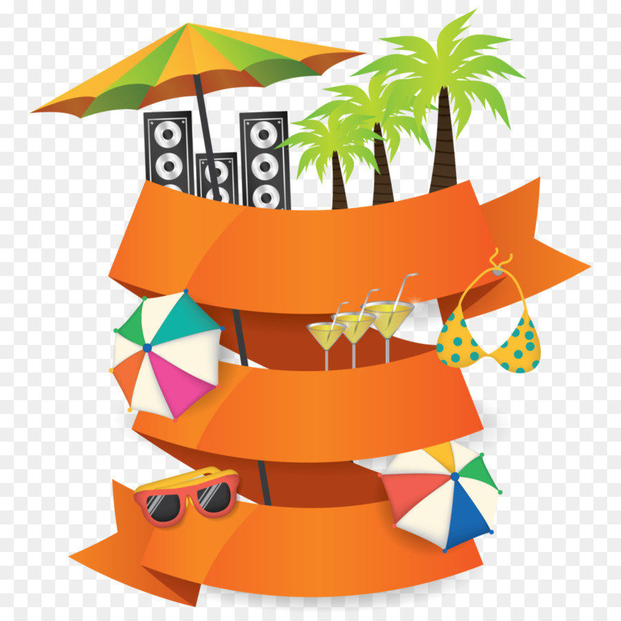 Beach Party png download.