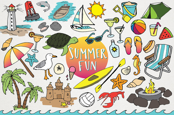 The Best Summer Clipart Deals For Designers.