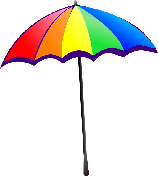 Beach Umbrella Clipart.