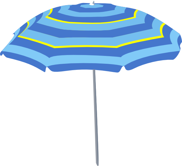 Beach Umbrella Clipart.