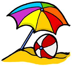 Beach Umbrella Clipart.