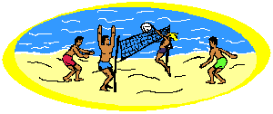 Beach volleyball Graphics and Animated Gifs.