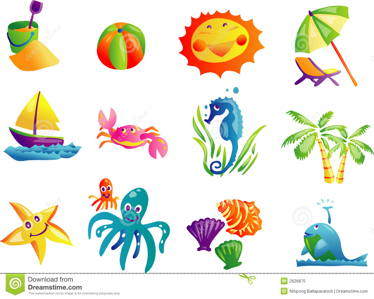 Free Summer Beach Cliparts, Download Free Clip Art, Free.