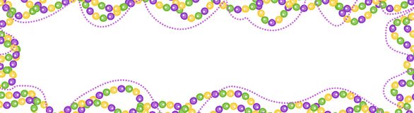 53 Mardi Gras Beads free clipart.