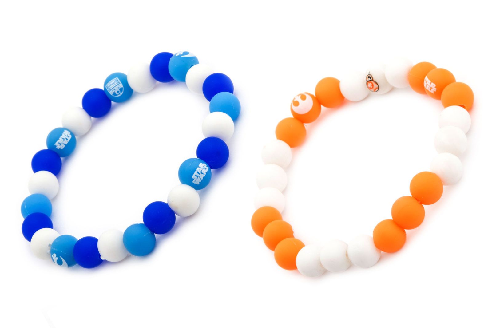 Body Vibe Droid Silicone Bead Bracelets.