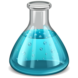 Glass Beaker Icon, PNG ClipArt Image.