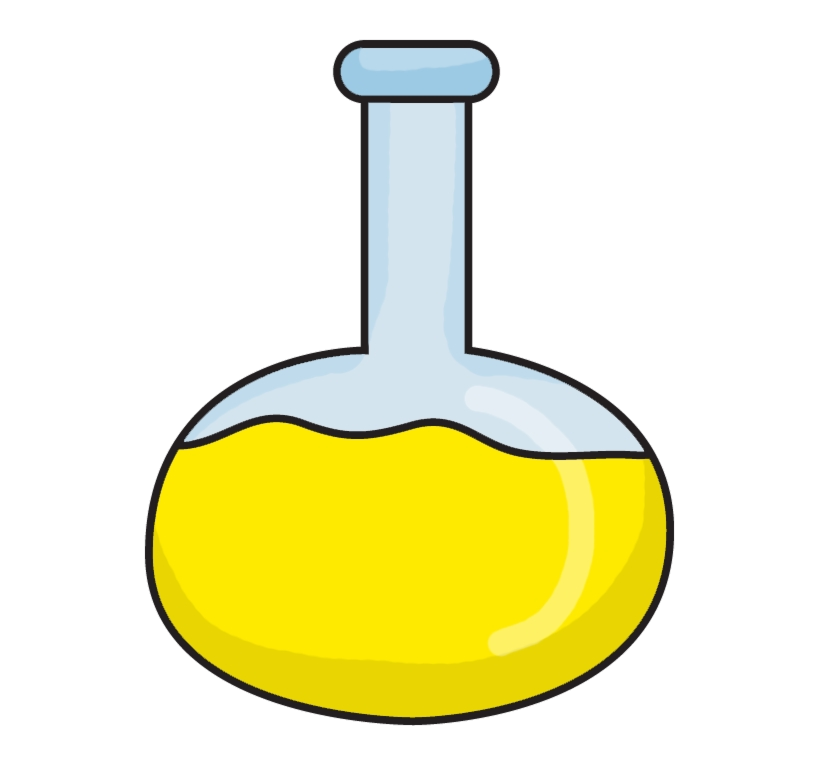 Beaker Yellow Clipart Transparent Png.