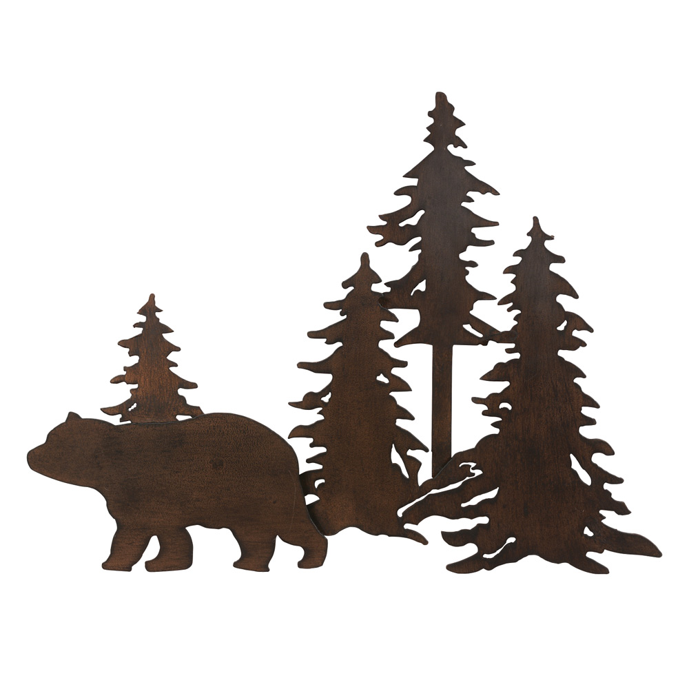 bear and pine tree clipart 10 free Cliparts | Download images on ...