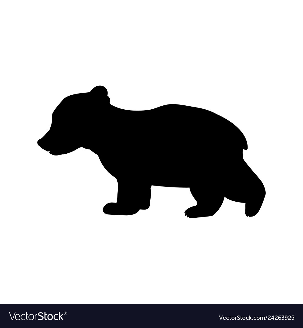 bear cub silhouette clip art 20 free Cliparts Download images on