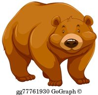 Brown Bear Clip Art.